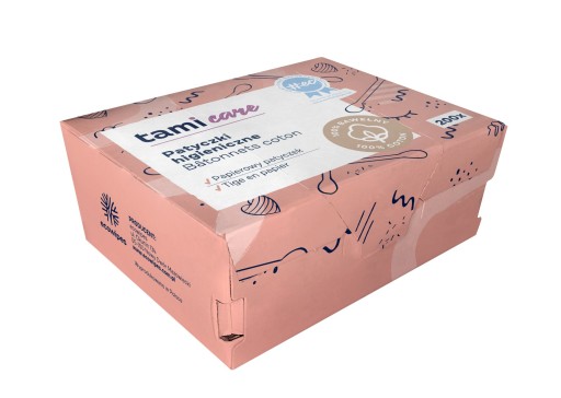 TAMI CARE HYGIENICKÉ RYCHLÁ PRE UŠI 200 ks.