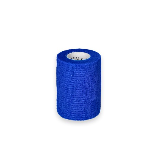 Samolepiaci stabilizačný kohézny obväz YellowBAND 7,5cm modrý