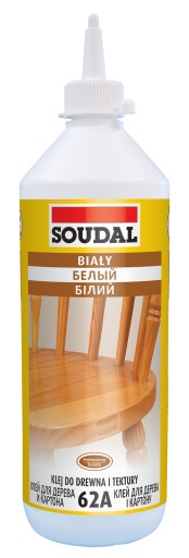 SOUDAL Biele lepidlo na drevo 62A 250ml