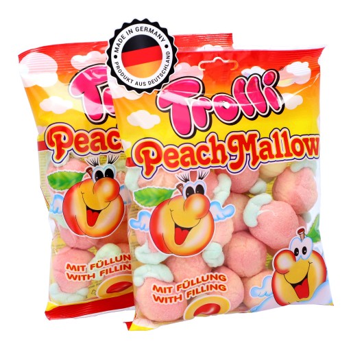 Trolli marshmallow s broskyňovou príchuťou 150 g