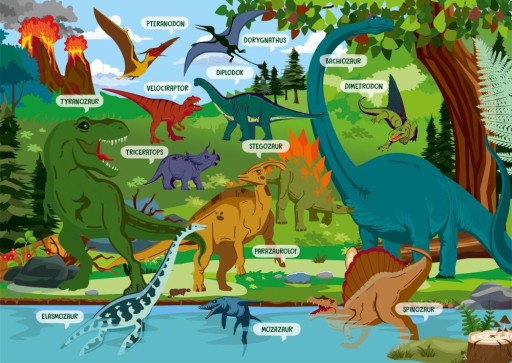 PODLOŽKA NA STOL - DINOSAURY