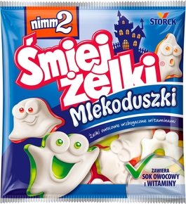NIMM2 JELLIES ŚMIEJŻELKI MLEKODUSZKI 90G