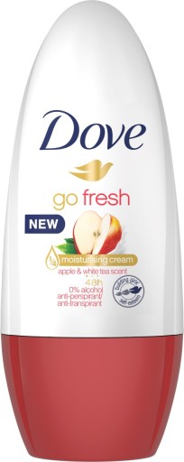 Roll-on antiperspirant Dove 50 ml jablko & biely čaj