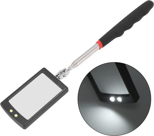 TELESKOPICKÉ LED KONTROLNÉ ZRKADLO 88cm ASTA