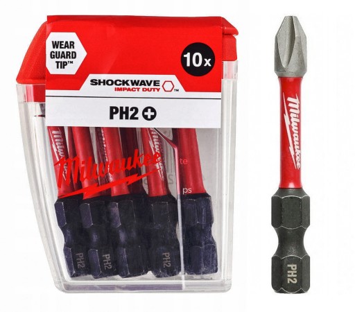 Nástavec s dlhým nárazom PH2 SKRUTKOVAČE 50 mm Nástavec s magnetickým hrotom Philips