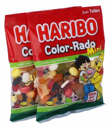 Želé fazuľky HARIBO Color-Rado MINI MIX príchutí