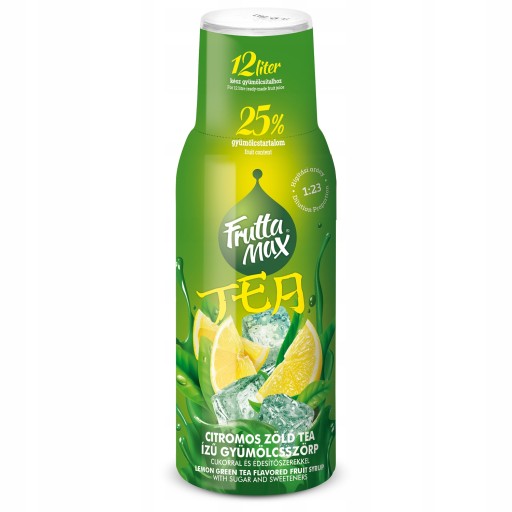 Fruttamax Ice Tea Lemon Light sirup 500 ml do sódy CO2 BEZ CUKRU