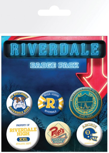Originálne ihlice Riverdale, sada 6 kusov
