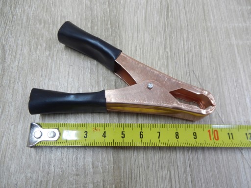 Krokosvorky Žaby Spony na štartovacie káble 10cm