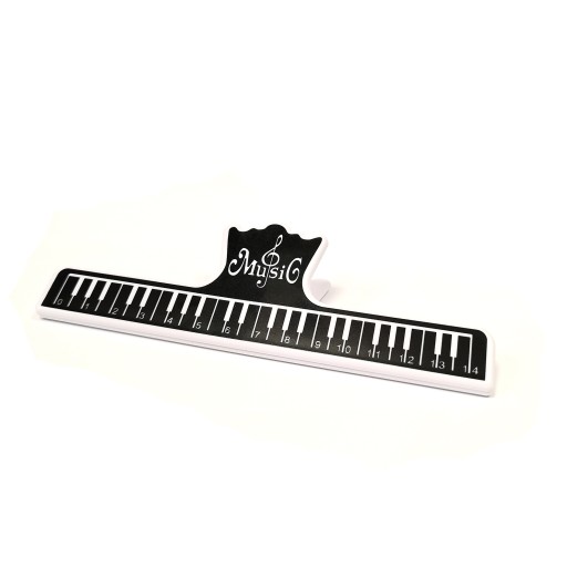 sponka na papier CLIP PIANO Čierna