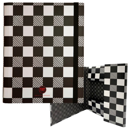 Priestorová aktovka Coolpack s gumičkou Checkers