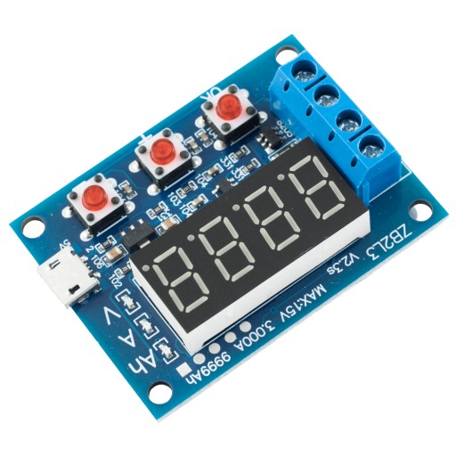 Merač kapacity článkov 1-15V 18650 Pb tester Li-Ion batérií
