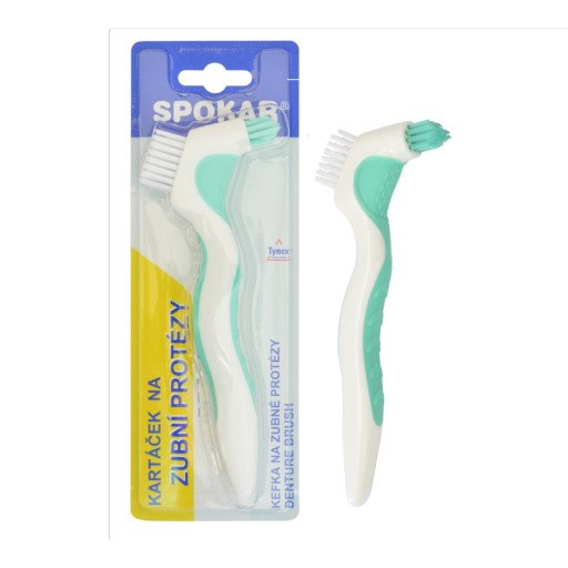 SPOKAR Z DENTURE zubná kefka na zubnú protézu