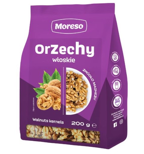 Vlašské orechy lúpané 200 g - MORESO
