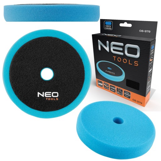 NEO TOOLS LEŠTIACA PODLOŽKA 150 X 150 MM X 25 MM VEĽMI TVRDÁ HUBKA 08-979