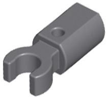 LEGO ARM DRŽADLO DARK GREY Č. 11090 PRE 2 KS