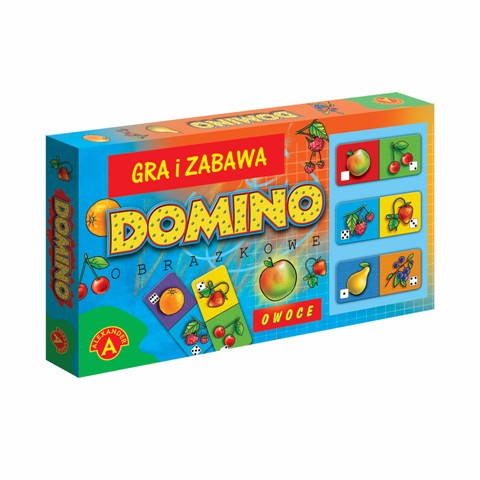 OBRÁZOK DOMINO Fruits LOGICKÁ HRA Alexander