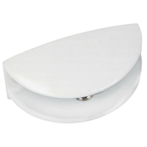 Podpera Držiak sklenenej police Biela 10mm Mod.31