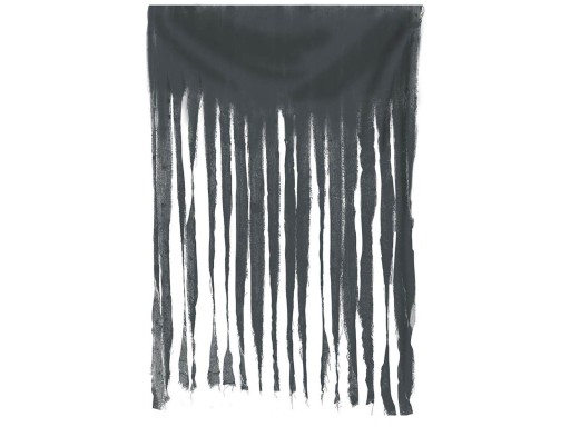 Záves na dvere šedý 100x200 cm Halloween