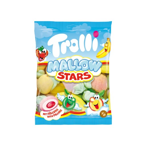 Trolli marshmallows 150 g Slezové hviezdičky