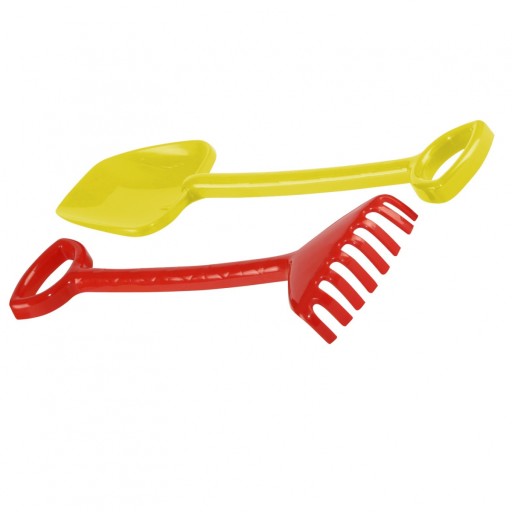 Veľká lopata a hrable pre deti do záhrady, 51 cm