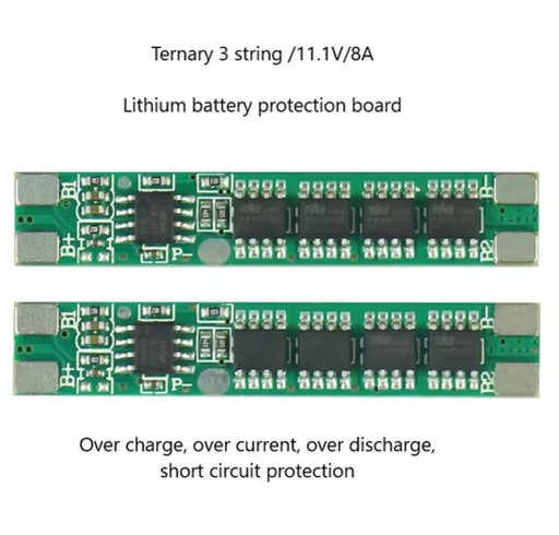 NABÍJACÍ MODUL BATÉRIE 3S 8A OCP 25A