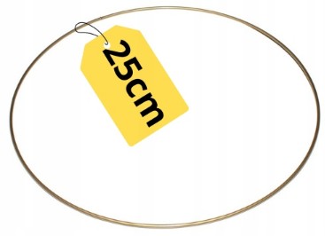 KOVOVÝ Prsteň MACRAME DREAMCATCHER Prsteň 25CM