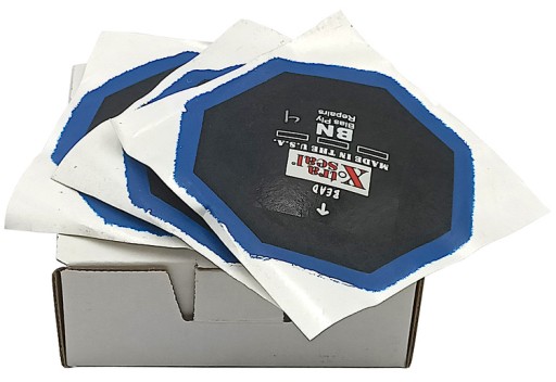 Záplata opravná vložka diagonálna oprava defektu pneumatiky BN4 110mm guma