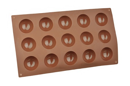 SILIKÓNOVÁ FORMA NA MINI DONUTY A ČOKOLÁDOVOU ZMRZLINU