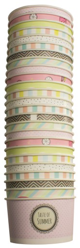 MISKY, NÁDOBKY, PASTELKY DO POHÁROV NA ĽAD, 245ml