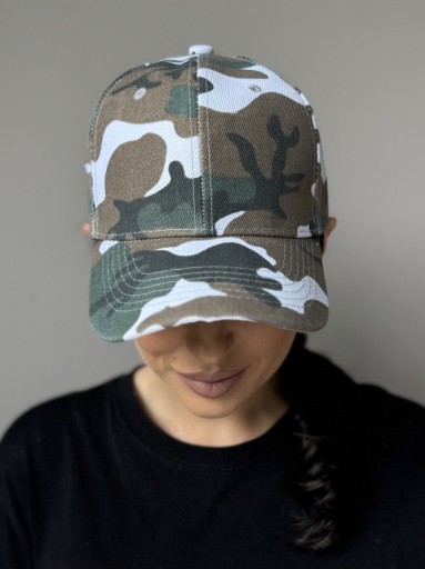 DÁMSKA PÁNSKA BEJZBALOVÁ ČIAPKA ŠPORTOVÁ POHODLNÁ LETNÁ LETNÁ CAMO FARBA