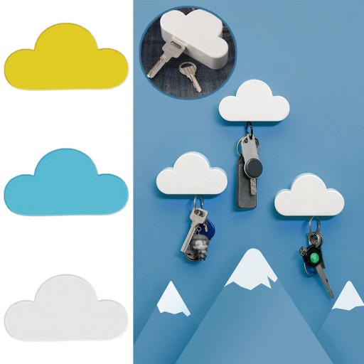 MAGNETICKÝ VEŠIAK NA KĽÚČE, MAGNETICKÝ CLOUD, SAMOLEPIACI MAGNET