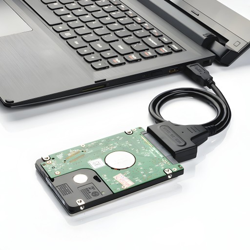 ADAPTÉR USB 3.0 NA SATA 2.5 PRE HDD SSD KONVERTOR KÁBLOVÝ ADAPTÉR