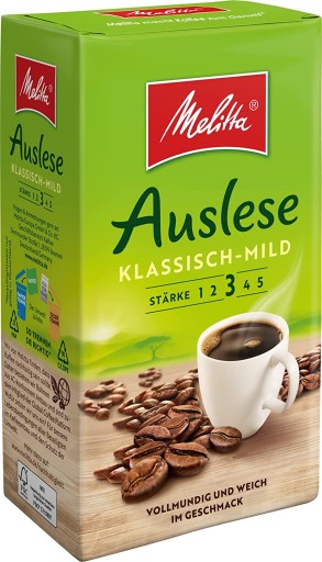 Melitta Auslese MILD mletá káva 500g