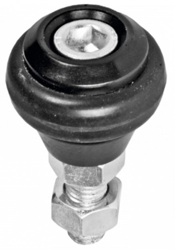 Vodiaca kladka pre posuvnú bránu, priemer 42 mm, pogumovaný závit M12