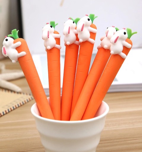 CARROT FINISH PEN DARČEK VEĽKONOČNÝM ZAJAČIKOM PRE DETI