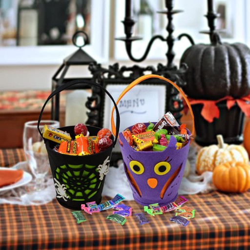 CANDY BUCKET HALLOWEENSKÉ SLADKOSTI, BIELY