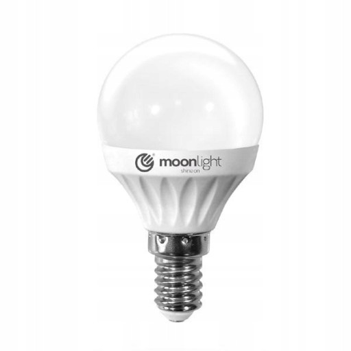 G45 LED žiarovka 3W Cold Color E14 240lm Moonlight osvetlenie