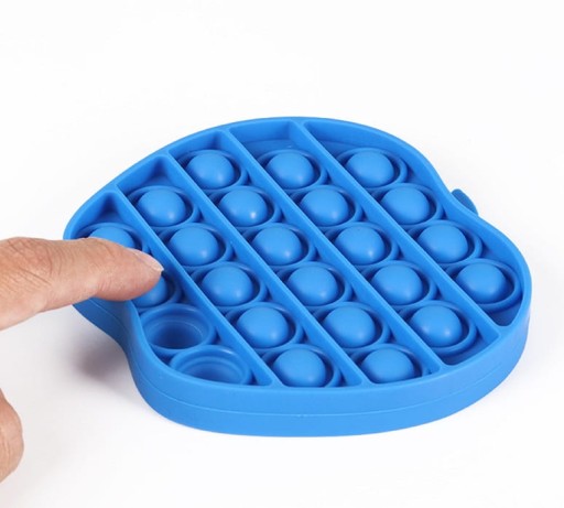 PUSH BUBBLE POP IT APPLE SENSORY TOY