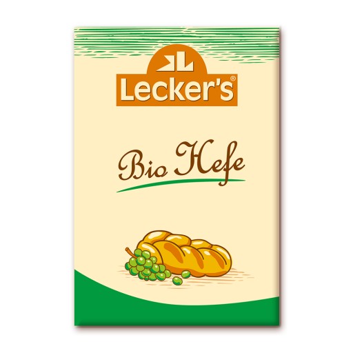Organické sušené droždie 9g - Lecker's