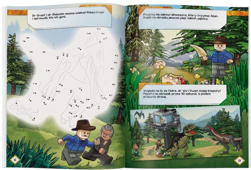 Kniha LEGO Jurský svet Misie Alana Granta + ALAN GRANT - KD