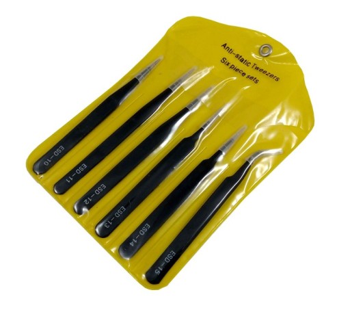 Sada 6 antimagnetických ESD pinziet!