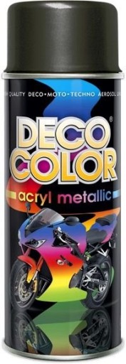 DECO METALICKÝ LAK 400ML ČIERNA