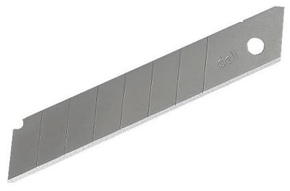 Čepele nožov veľké 18 mm 10 kusov