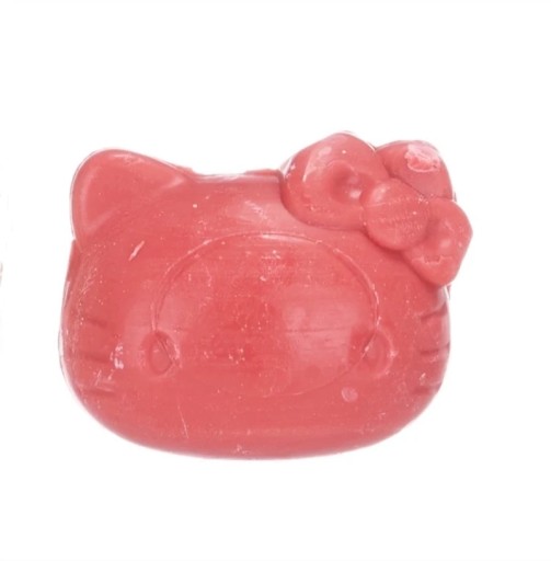 Voňavé mydlo v tvare hlavy Hello Kitty, vôňa maliny