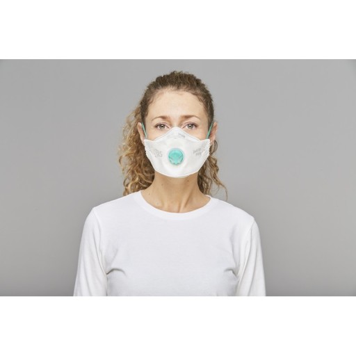 Plochá ochranná polomaska s ventilom BLS zero flat BLS Zer0 33 FFP3 R D
