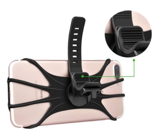 SILIKÓNOVÝ DRŽIAK NA BICYKEL NA SMARTFÓN
