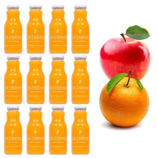 Drinkme jablkovo-pomarančový džús 250mlx6