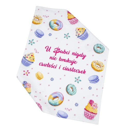 Látková kuchynská utierka 100% bavlna Altom Babcine Słodłości