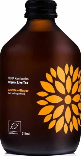 2x Kombucha Acerola + Zázvor BIO 330ml - Vigo